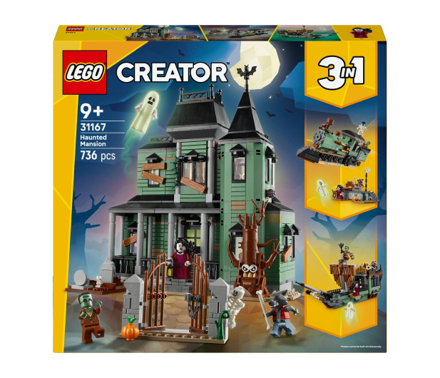 LEGO Creator 31167 Nawiedzona rezydencja - 1331700 - zdjęcie
